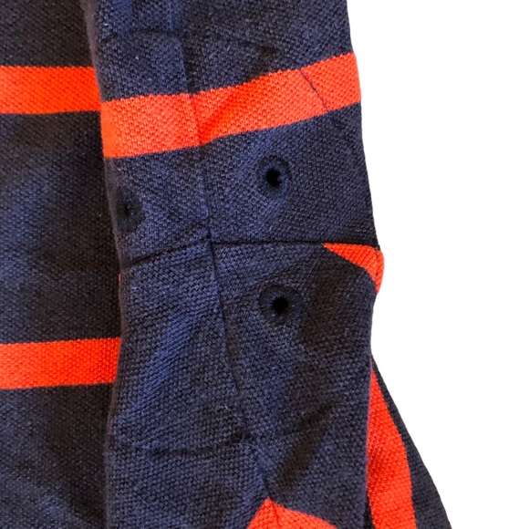 Polo by Ralph Lauren Navy & Red Striped Shirt size XL - Picture 6 of 10
